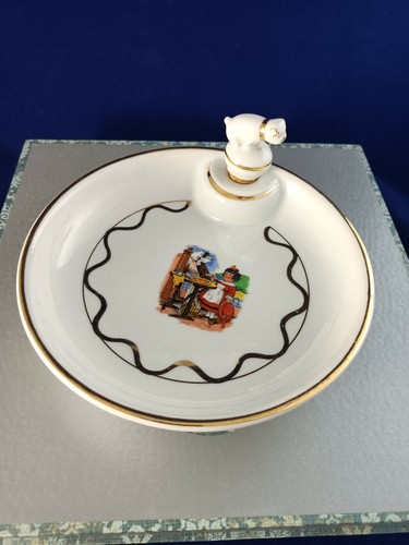 Ancienne assiette bouillie - ancienne, à
