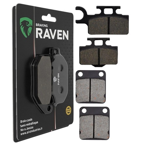 Kit plaquettes frein avant - plaquettes,