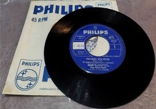 JOHNNY HALLYDAY "Retiens la nuit" MADE IN PERU (SPANISH TITLES) 7" (VG+)