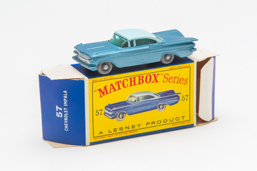 Matchbox chevrolet impala - impala, 57