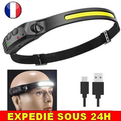 Lumière rechargeable frontale - lumière,