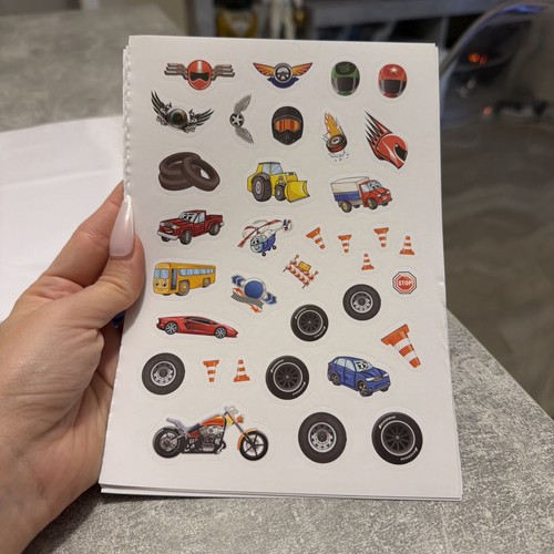 Autocollants enfants variés - autocollants,