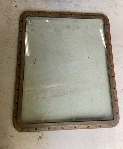 Large port window bronze - bronze, frame