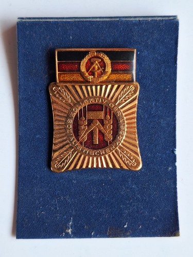 Médaille allemande ddr - de, la