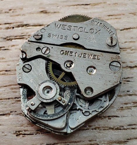 Westclox watch movement - watch,
