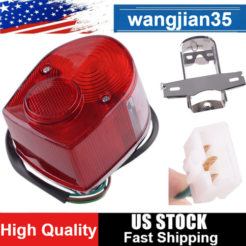 Rear brake tail light and - rear,