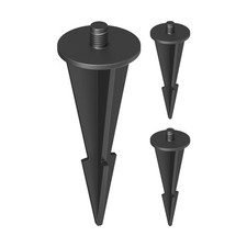 3x piquets de jardin pour