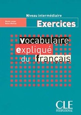 VOCABULAIRE EXPLIQUE DU FRANCAIS WORKBOOK By Mimran *Excellent Condition*