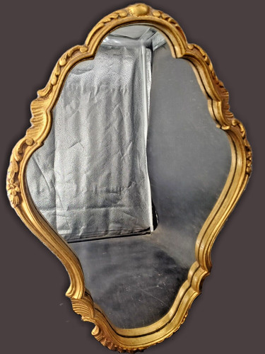 Miroir avec cadre - , bois