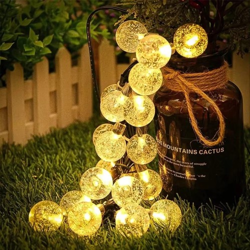 Guirlande lumineuse solaire - lumineuse,
