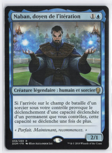 Naban doyen itération - doyen, l'itération