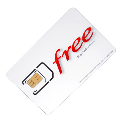 Carte sim prépayée free - sim,