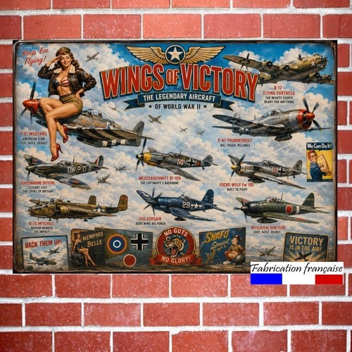 Plaque aluminium vintage - plaque,