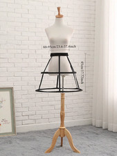 Jupon Rococo À 3 Cerceaux, Sous-Jupe Baroque Pour Robe De Mariée Vintage, Access