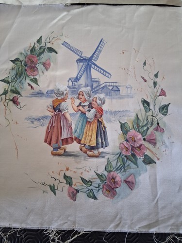 Tissu ancien satin - -, décor