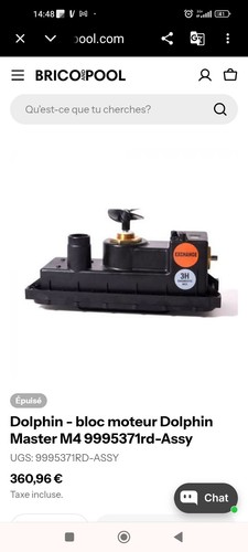 Bloc moteur pour dolphin m4 - 3h,