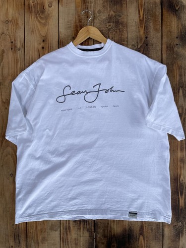 Shirt blanc oversize sean - t-shirt,
