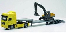 Camion 1/43ème MAN jaune avec