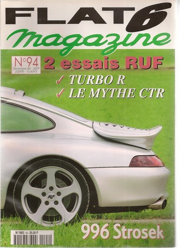 Flat porsche ruf - porsche, r