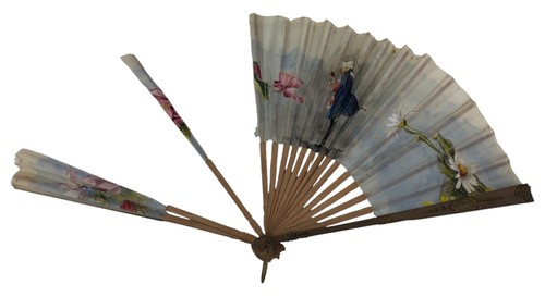 Ventilateur ancien bois - ancien,