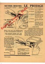 Le Prodige Box Open Advertising - Size: 27.5x22 cm double-sided