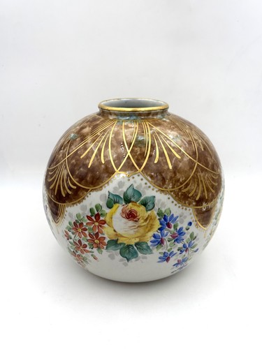 Vase boule ancien - , en