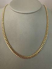 18K OR JAUNE Chaîne GOURMETTE