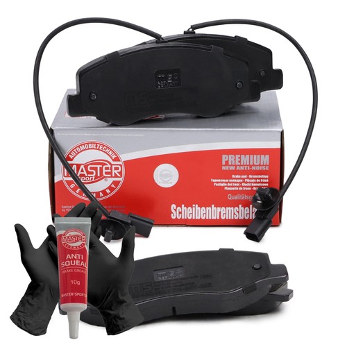 Plaquettes frein gants - plaquettes, +
