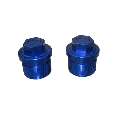 Jeu capuchons fourche bleus - capuchons,