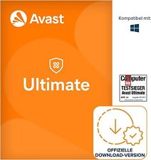 Avast Ultimate 2025 10 Devices 3 Year | Multiple Devices | Antivirus 2026 DE Avast