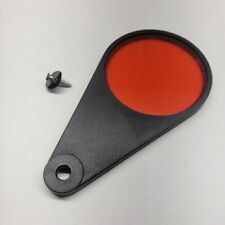 Durst Red Safety Filter Lens Piece Part With Screw - For Durst M670 M370 B30 C35