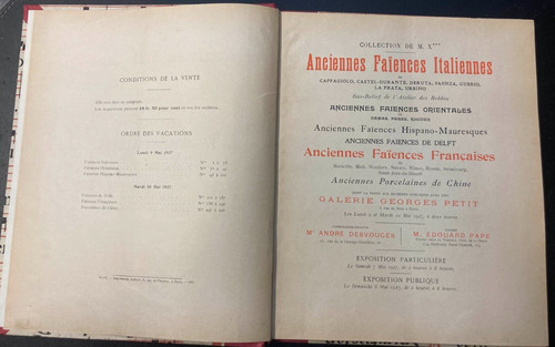 Anciennes faïences italiennes - anciennes,