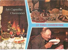 Cooking recipes - Charentaise table - Gastronomy - CPM - new menu - see