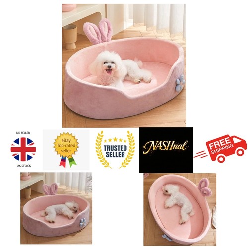 Lit pour chien - pour, rose