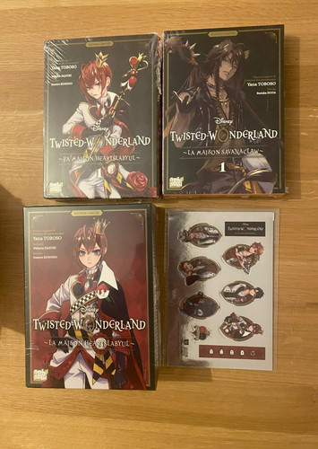 Mangas lot 3 coffrets - mangas,