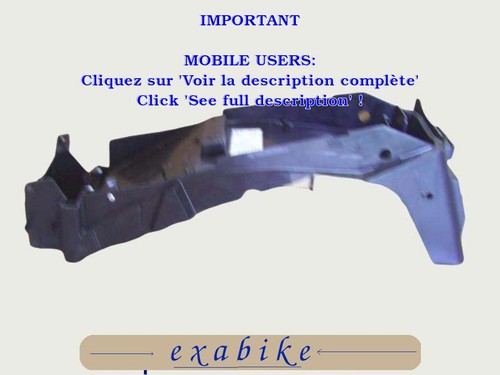 Garde boue arriere pour - garde-boue,