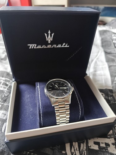 Maserati stainless steel watch