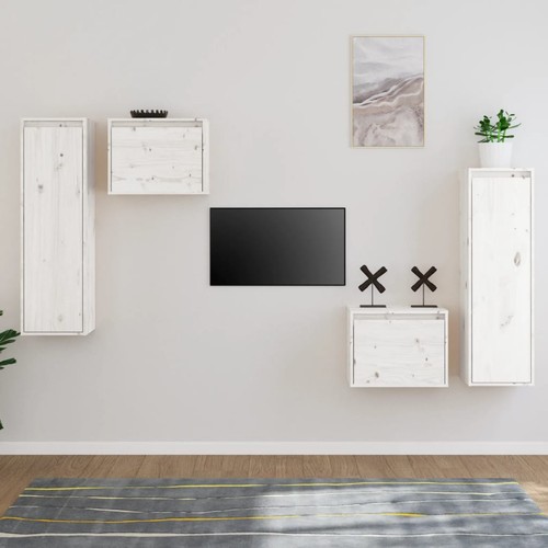 Meubles pcs blanc bois - meubles,