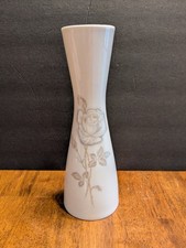 ROSENTHAL STUDIO-LINIE "Gold Rose" Vase RAYMOND LOEWY Form 2000 MCM GERMANY VTG