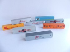 (2) DIVERS / 8 CONTENEURS / CONTAINERS 40 PIEDS