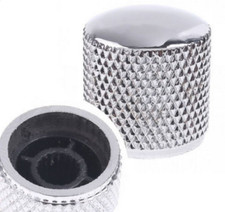 NEW 2 Boutons métal chrome  pour toutes guitare