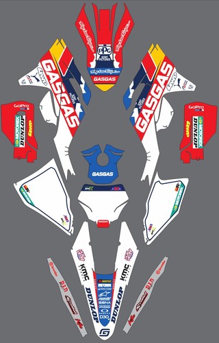 Graphic kit for gas - for, 2024