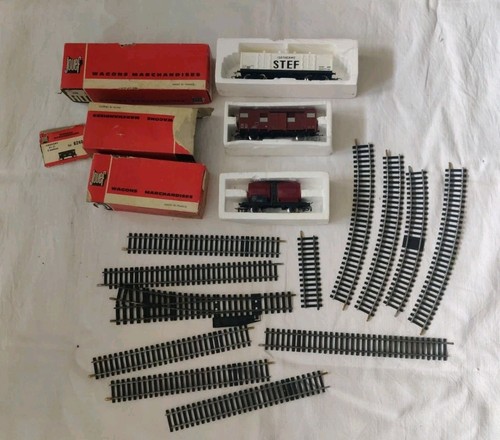 Lot jouef wagons rails - lot,