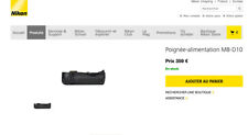 POIGNEE NIKON MB-D10 - D700, D300s & D300 TRES BELLE OCCASION