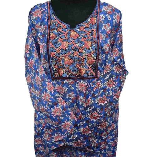 Femmes bleu multicolore - femmes, caftan