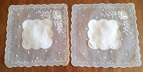 Napperons anciens en - napperons, -anciens