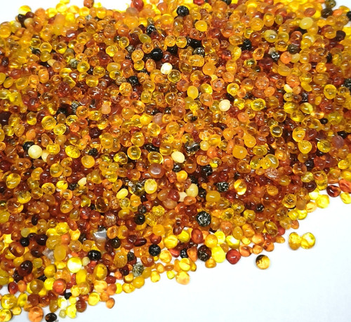 Petites perles ambre naturel - d'ambre,