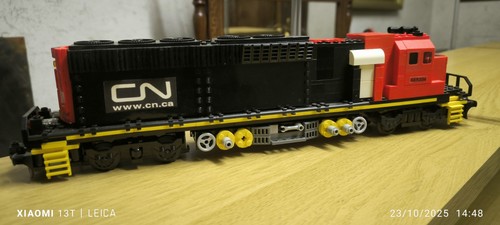 Lego train moc locomotive - train,