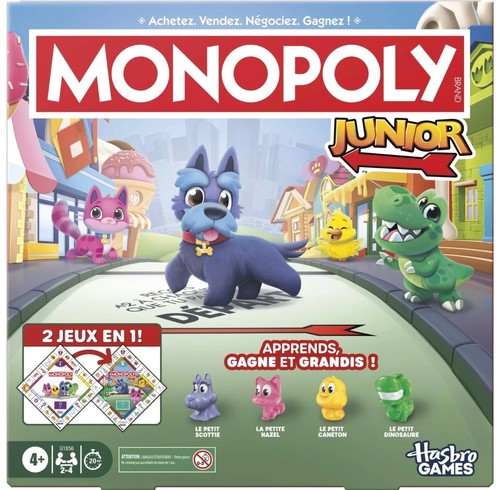 Hasbro games monopoly junior - games,