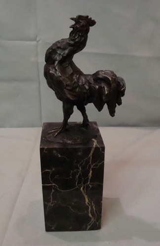 Statue sculpture coq - sculpture,